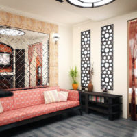 Moroccan style living room design