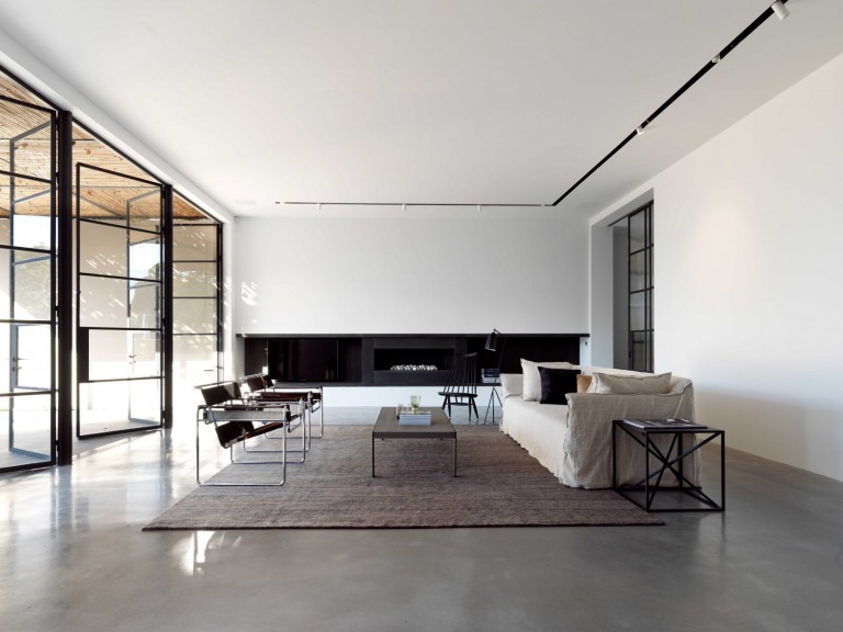 Minimalist style living space