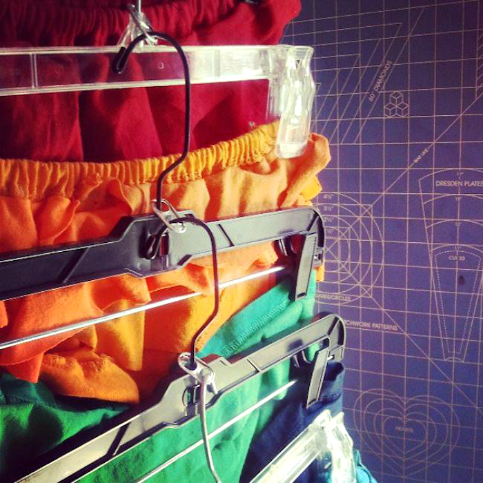 Do-it-yourself hack for a wardrobe