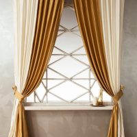Various color curtains