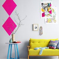 DIY living room wall decoration