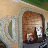 DIY wall decoration over the fireplace