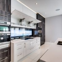 High-tech modern kitchen