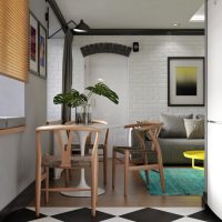 Progettazione di una moderna cucina-soggiorno