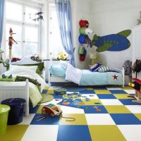 Design a children's room for a boy