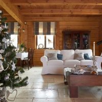 Soggiorno Casa in legno Capodanno
