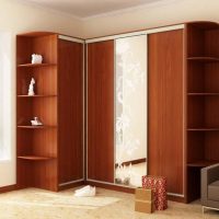 Sliding wardrobe from the laminated particleboard