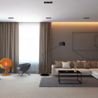 Design minimalista delle stanze