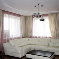 Corner sofa in white