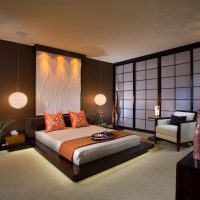 Japanese-style bedroom interior