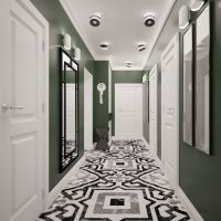 Design of a narrow corridor in a panel house
