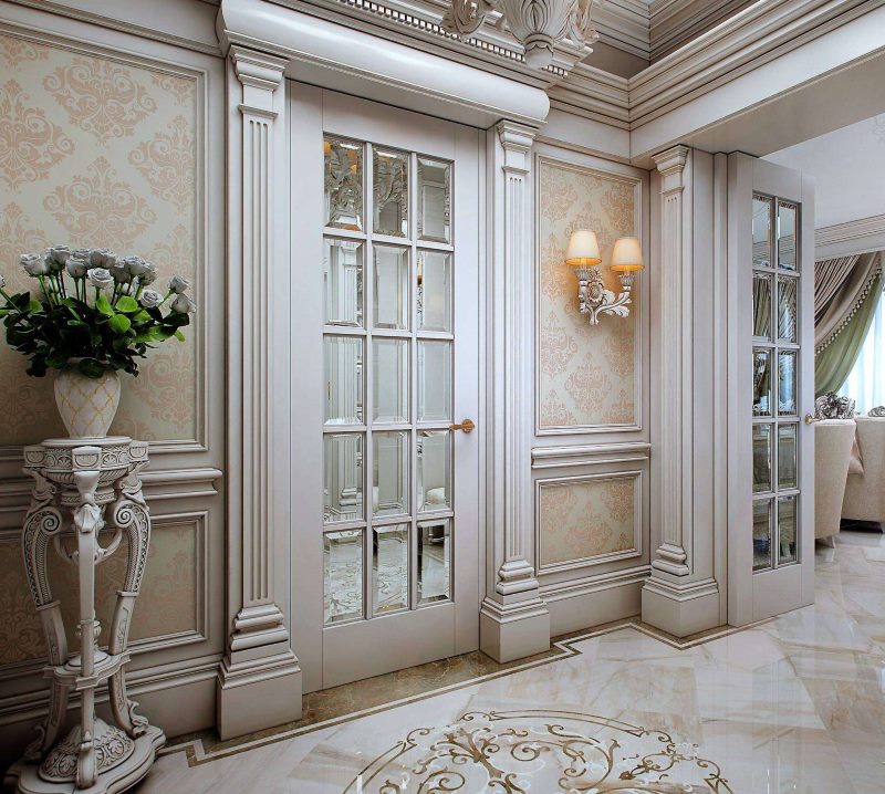 Classical style wall decoration