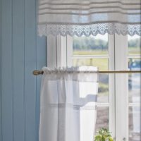 Double sheer curtains