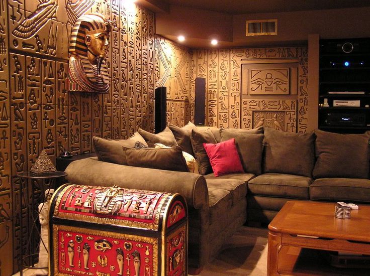 Egyptian style wall decoration