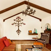 Oriental style living room design