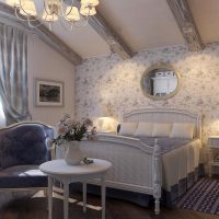 Girl's bedroom in classic style