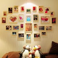Beautiful pictures in wooden frames