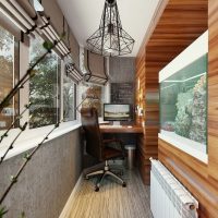 Design a study on a narrow balcony