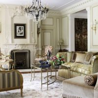 Making a living room in a country house