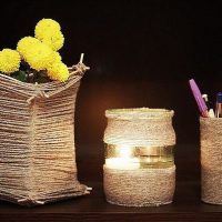 Twine in home decoration