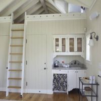Small kitchen in a summer house