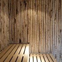Combined steam room decoration in a private bath