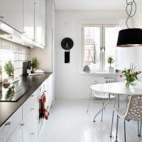 Bright Scandinavian style kitchen