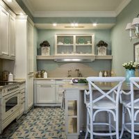 Small Provence style kitchen