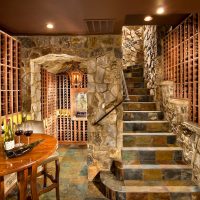 Wine cellar in a country house