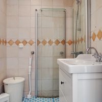 Beige Tiled Bathroom