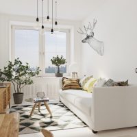 Small Scandinavian style room