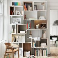 Simple modular book shelves