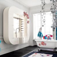 Kitsch style bathroom design