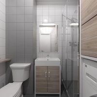 Bathroom design with shower