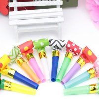 Bright whistles for a children's party