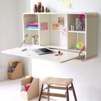 Workplace in a child's room