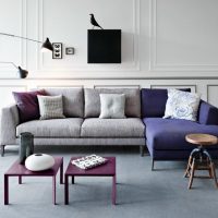 Corner sofa combination color