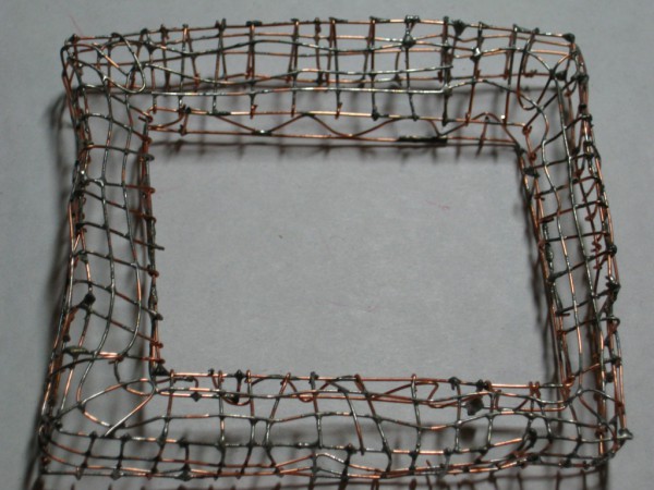Wire frame for homemade photo frame