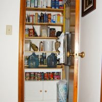 Compact pantry in Khrushchev