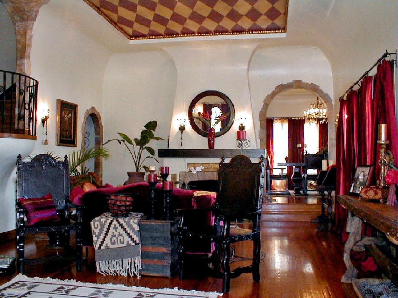 Indian Colonial Country House Living Room