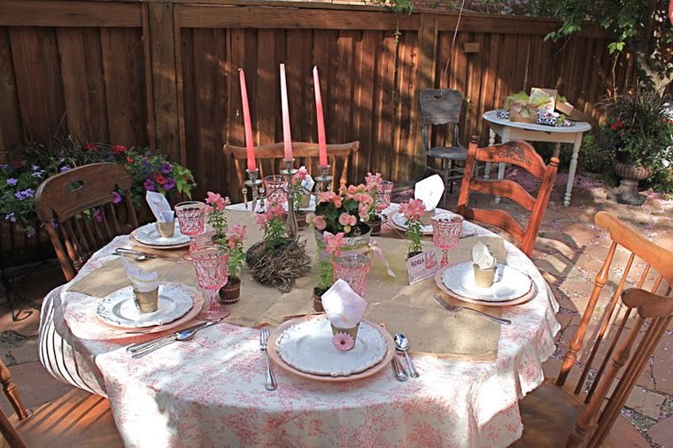 Country table setting