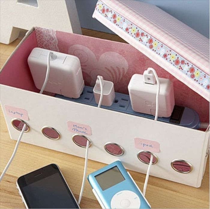 Charging box for mobile gadgets