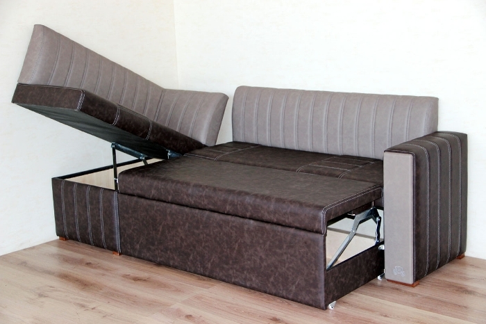 Folding sofa mechanism.