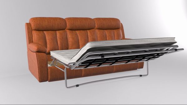 Each sofa has a unique folding design.