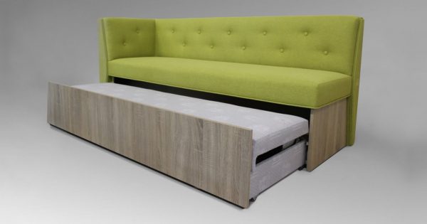 Kitchen sofa made from sonoma oak