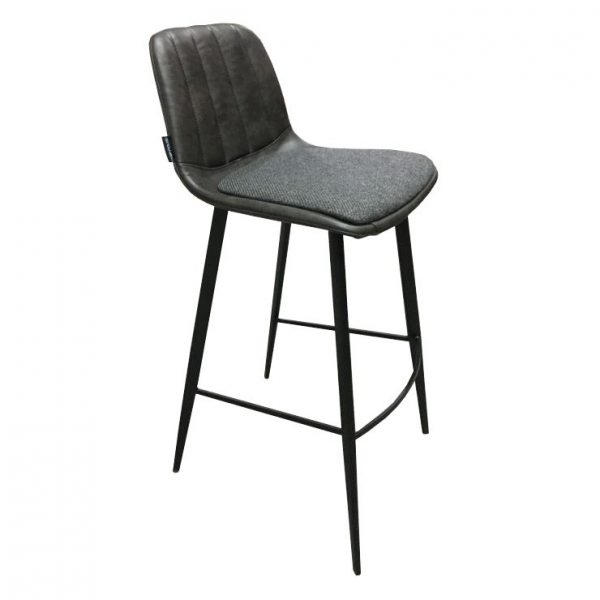 Semi-bar stools are considered the most comfortable.