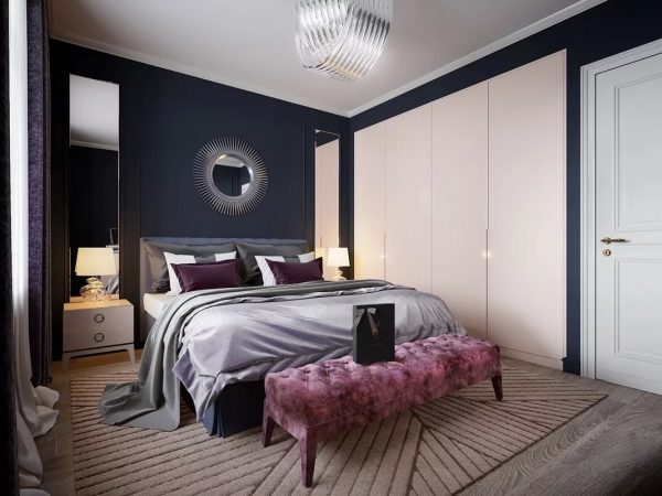 Design alla moda della camera da letto