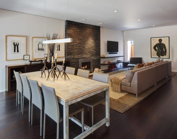 La conception du salon dans un style moderne 2019 dépend en grande partie de la taille de la pièce