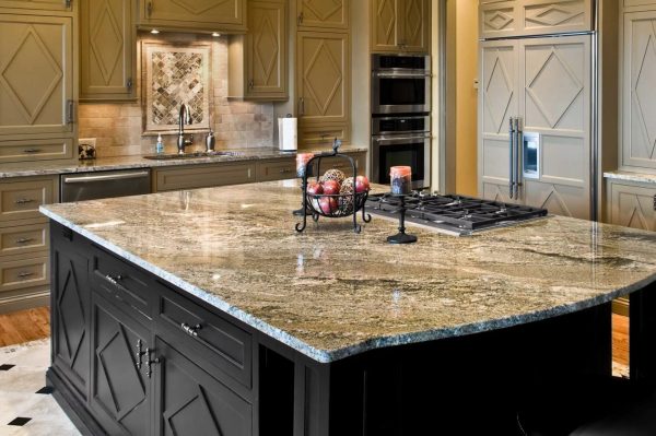 The main advantage of a ceramic countertop made of artificial stone is the strength of the stone and a fairly low price, so it is very popular among housewives.